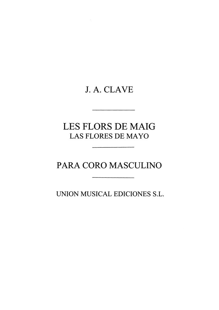 Clave: Las Flores De Mayo 4 V.H